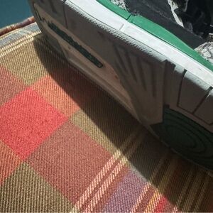 Black and Green Sneakers